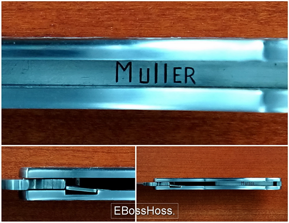 Jody Muller Sole-authored Engraved Skulls Flipper